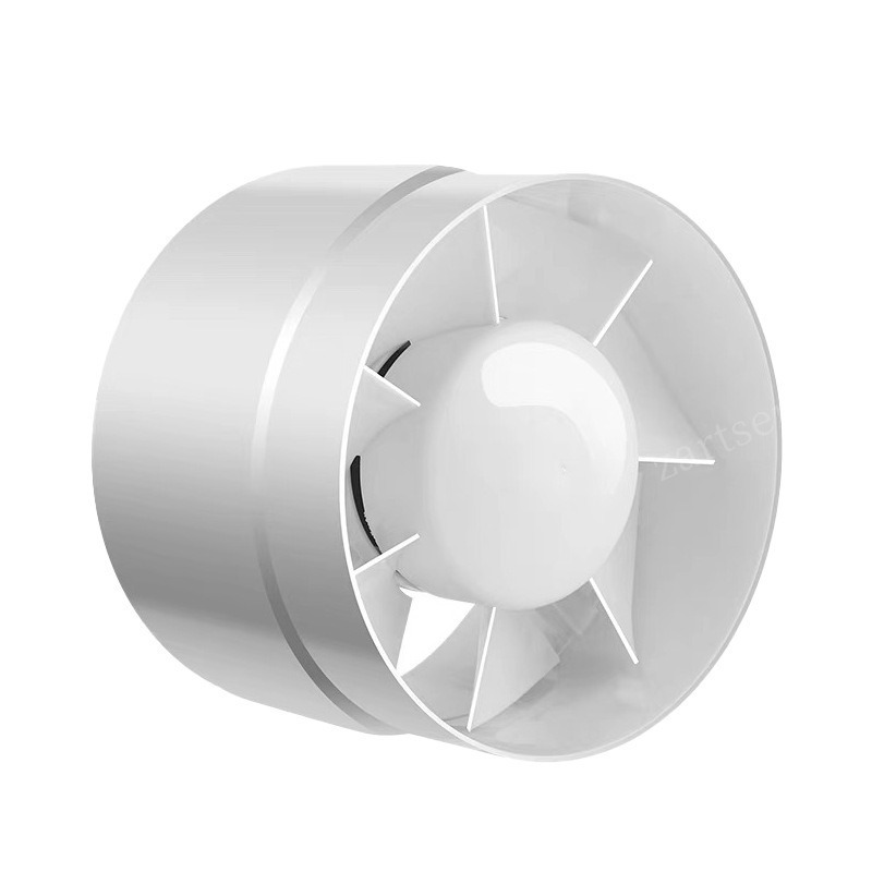 Home Bathroom Ventilation - 4/6 นิ้วพัดลมอินไลน์ Air Ventilator ท่อโลหะระบายอากาศไอเสียพัดลม MINI