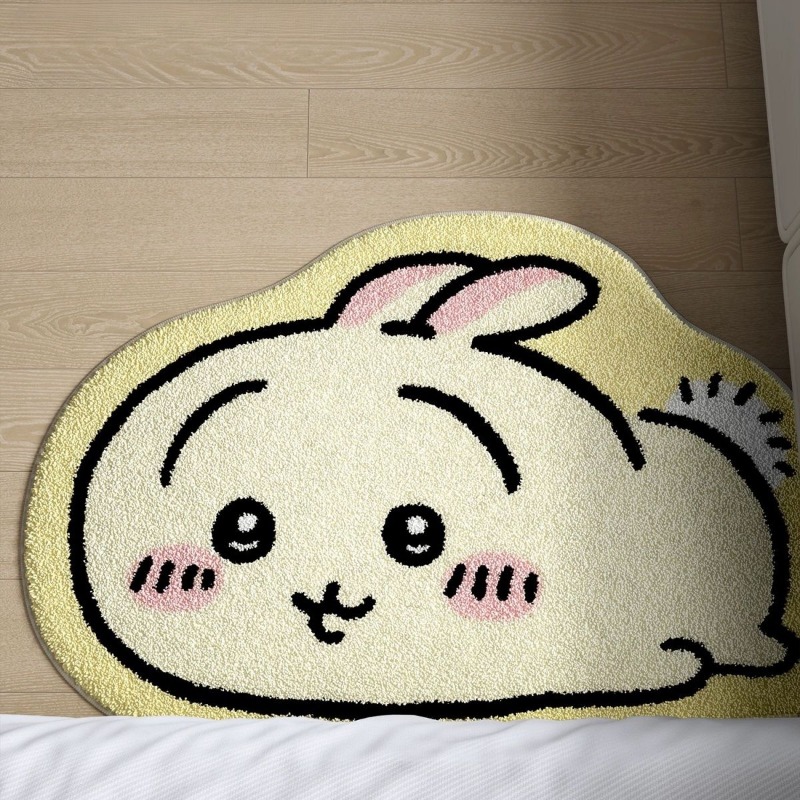 Home Center Bathroom Accessories - พรมการ์ตูนชิคคาวะ อนิเมะ ฮาชิวาระ อุซางิ พรมปูพื้นห้องน้ำกันลื่น พรมปูพื้นรถยนต์