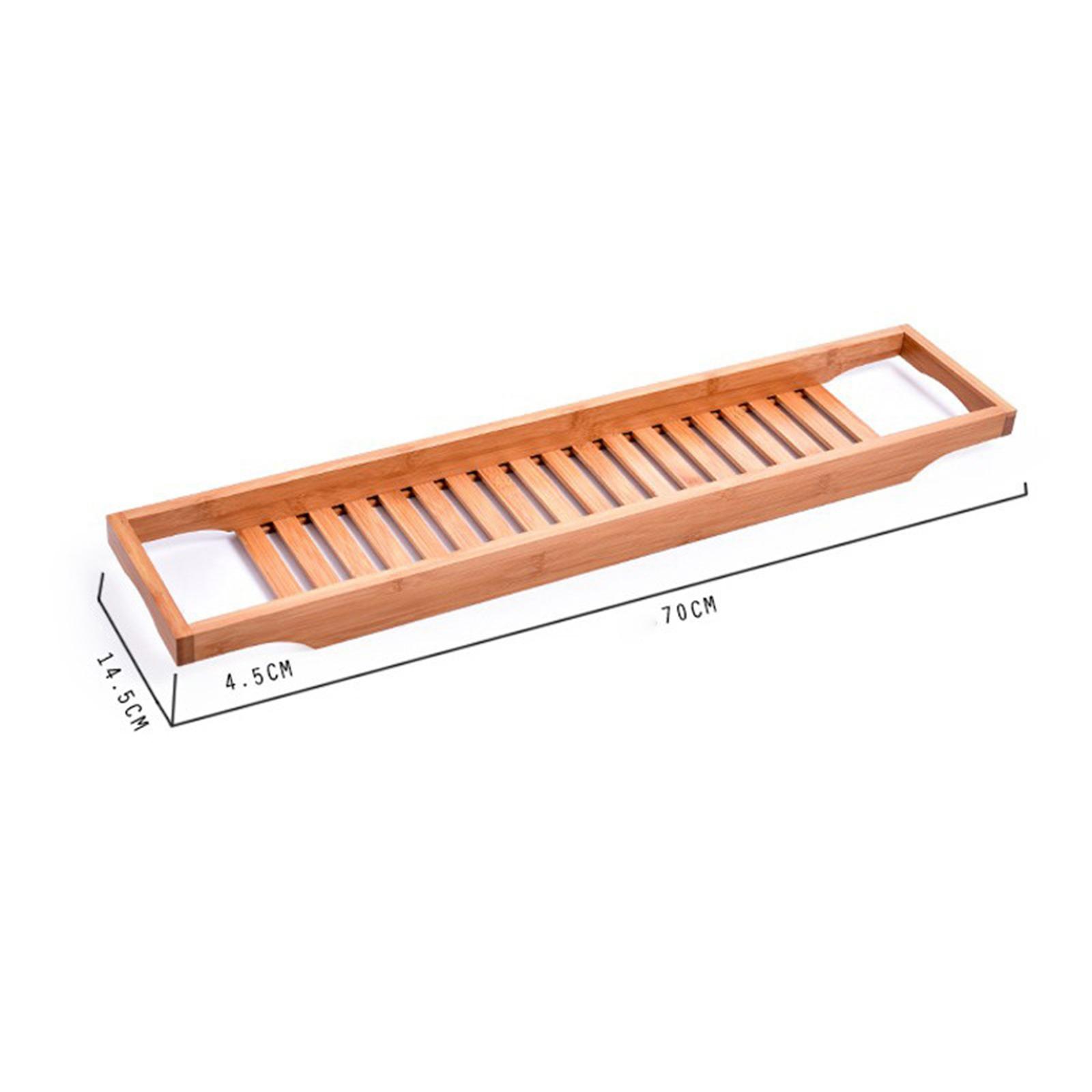 ถาดวางอ่างอาบน้ำไม้ไผ่ ที่วางข - Bath Caddy Tray บทวิจารณ์และราคา