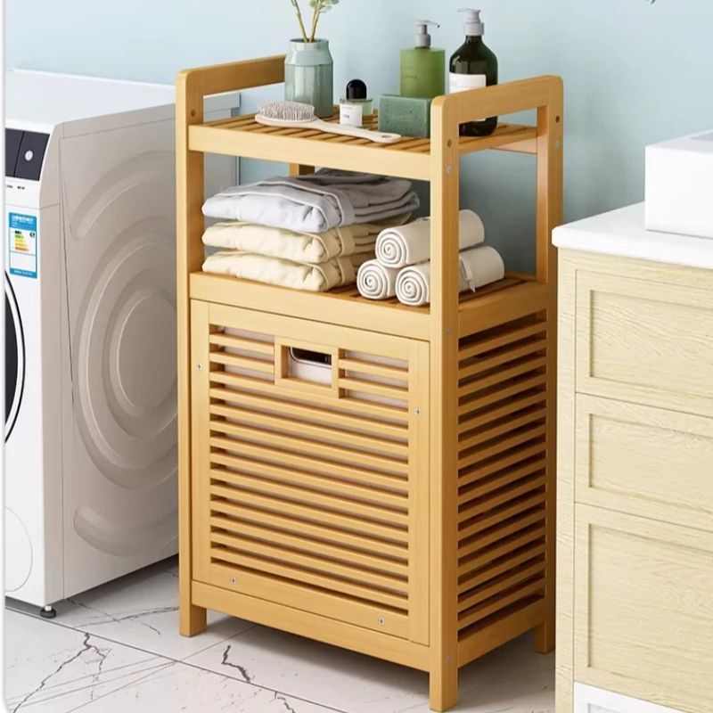 ตะกร้าผ้าหลายชั้นทำจากไม้ไผ่ ด - Home Bathroom Ventilation บทวิจารณ์และราคา