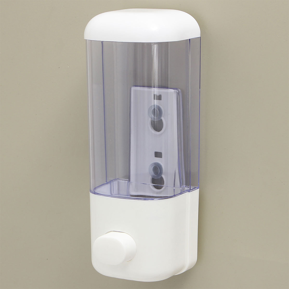 500ML เครื่องจ่ายสบู่ติดผนังห้ - Home Bathroom Wall Soap Dispenser บทวิจารณ์และราคา