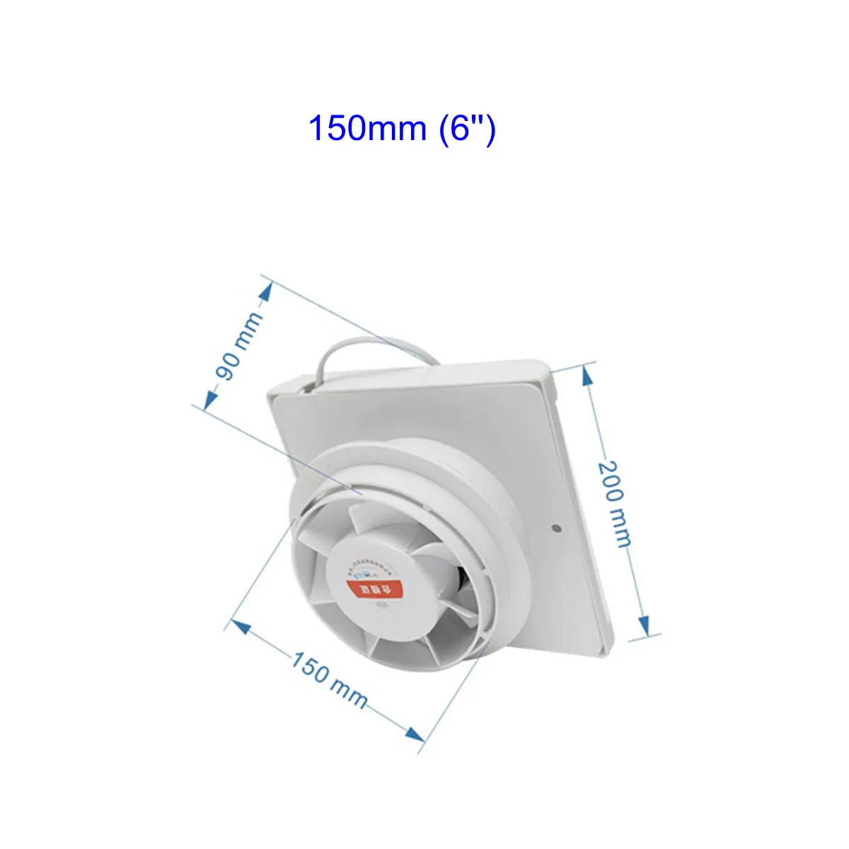 สำหรับห้องครัวห้องน้ำผนังหน้าต - Home Bathroom Ventilation บทวิจารณ์และราคา