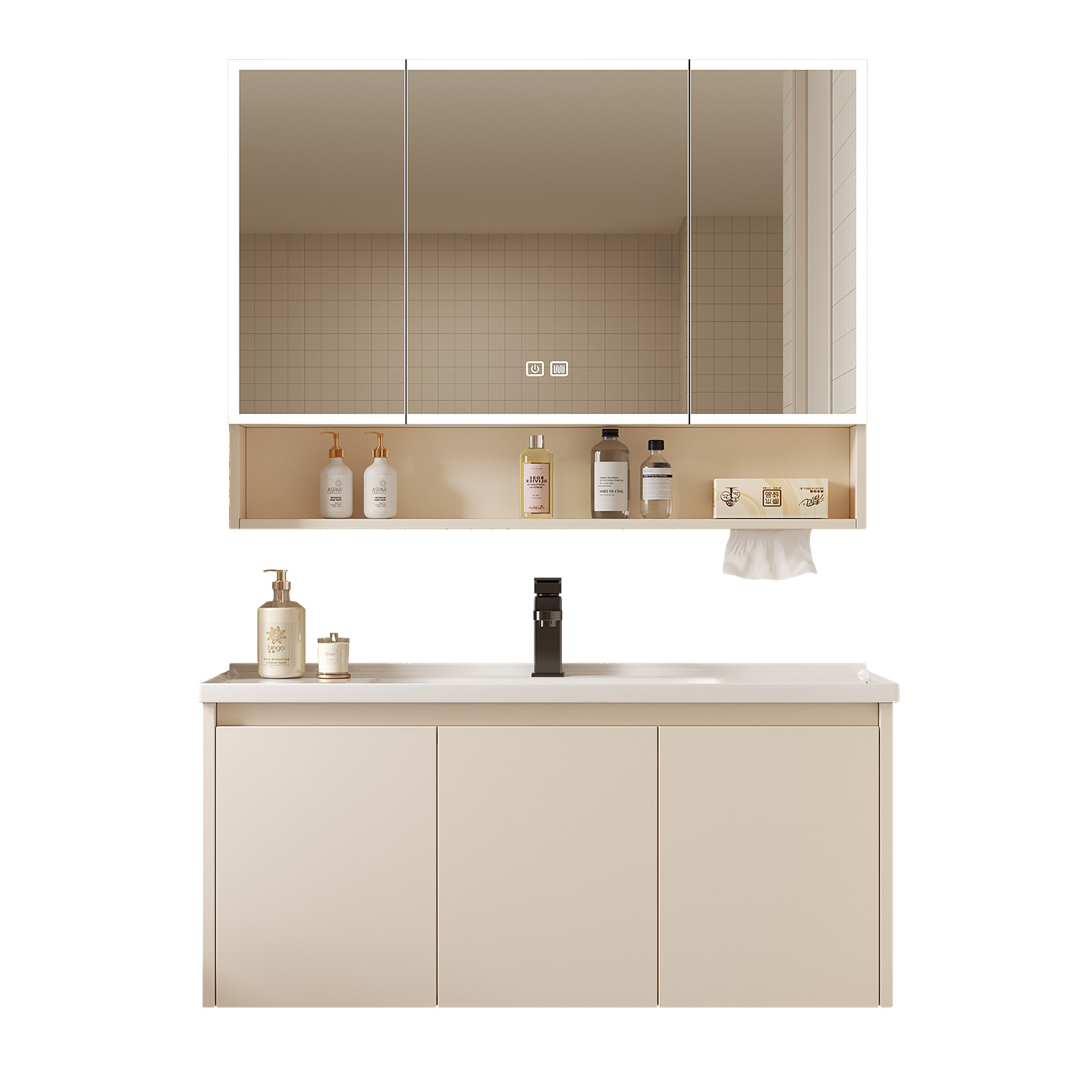 ตู้กระจกอัจฉริยะสำหรับห้องน้ำ  - Home Bathroom Mirror บทวิจารณ์และราคา