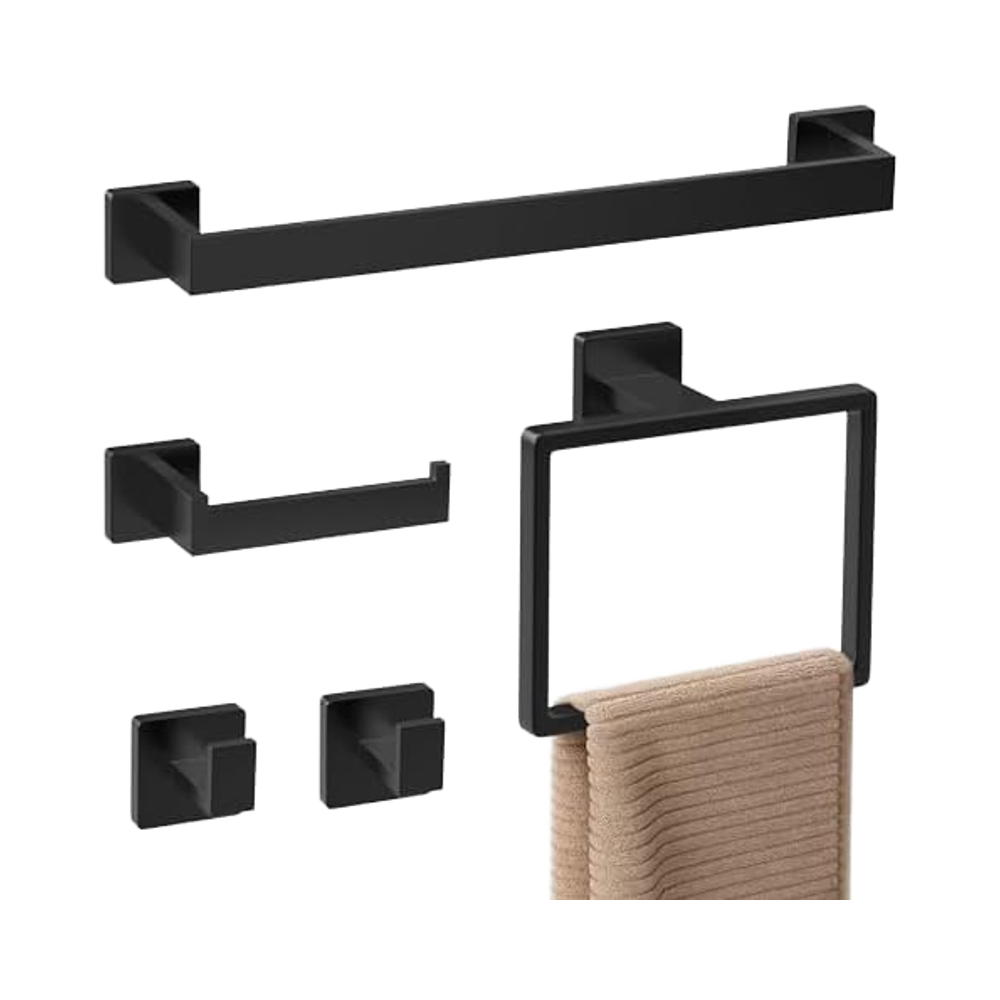ชุดอุปกรณ์ห้องน้ำติดผนังสแตนเล - Towel Bar Stainless บทวิจารณ์และราคา