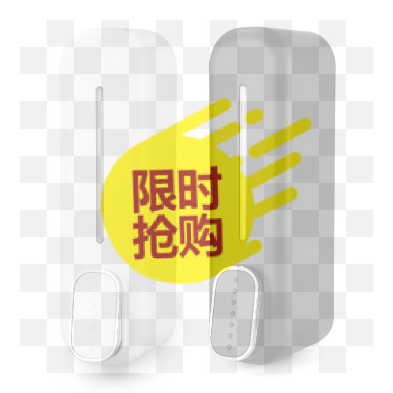 ปั๊มจ่ายสบู่เหลวติดผนังแบบกดมื - Home Bathroom Wall Soap Dispenser บทวิจารณ์และราคา