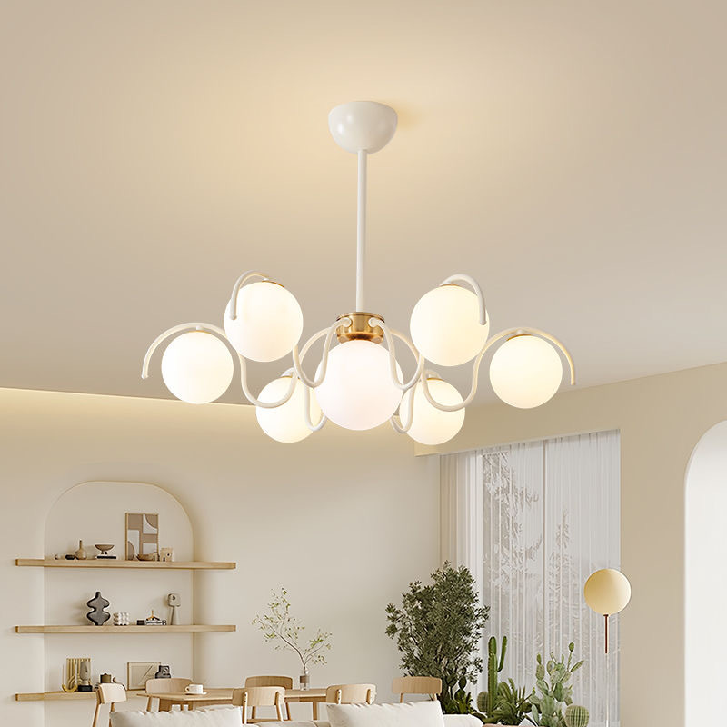 โคมไฟระย้า LED ทรงกลม ดีไซน์คร - Home Bathroom Lighting Design บทวิจารณ์และราคา