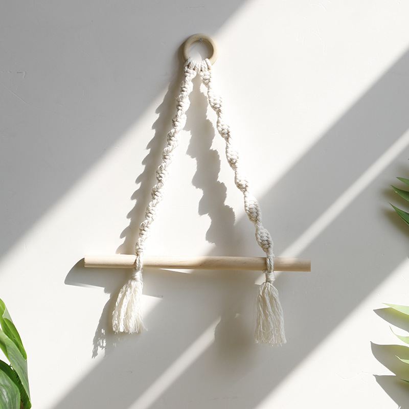 ที่จับผ้าขนหนูกระดาษ macrame ท - Home Center Bathroom Accessories บทวิจารณ์และราคา