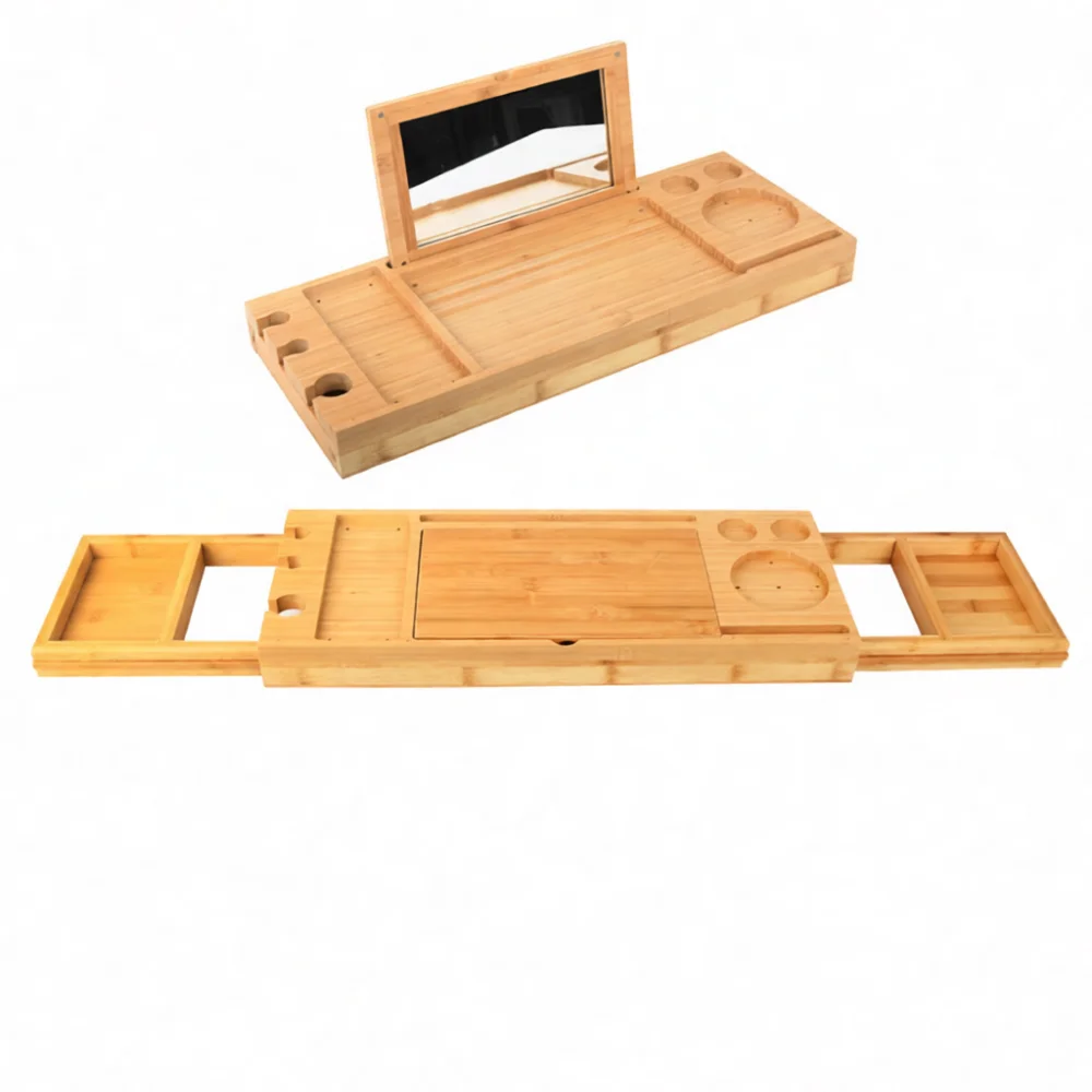 ถาดวางของในอ่างอาบน้ำแบบปรับได - Bath Caddy Tray บทวิจารณ์และราคา