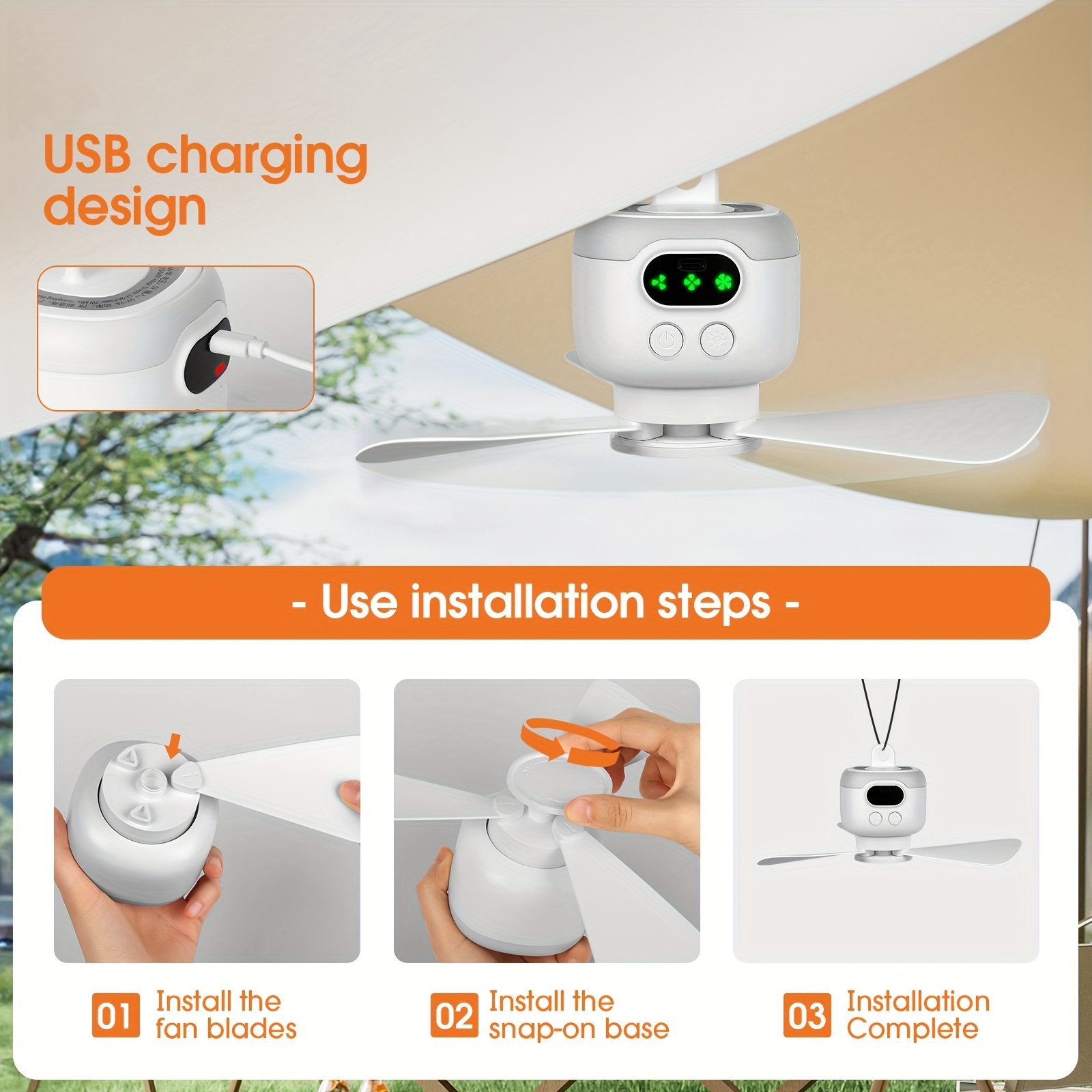พัดลมเต็นท์พักแรมกลางแจ้ง8000m - Home Bathroom Ventilation บทวิจารณ์และราคา