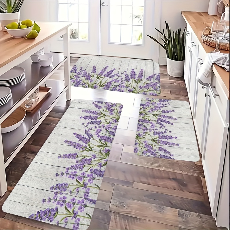 VIKAMA พรมปูพื้นลายดอกไม้และพื - Home Bathroom Door Design บทวิจารณ์และราคา