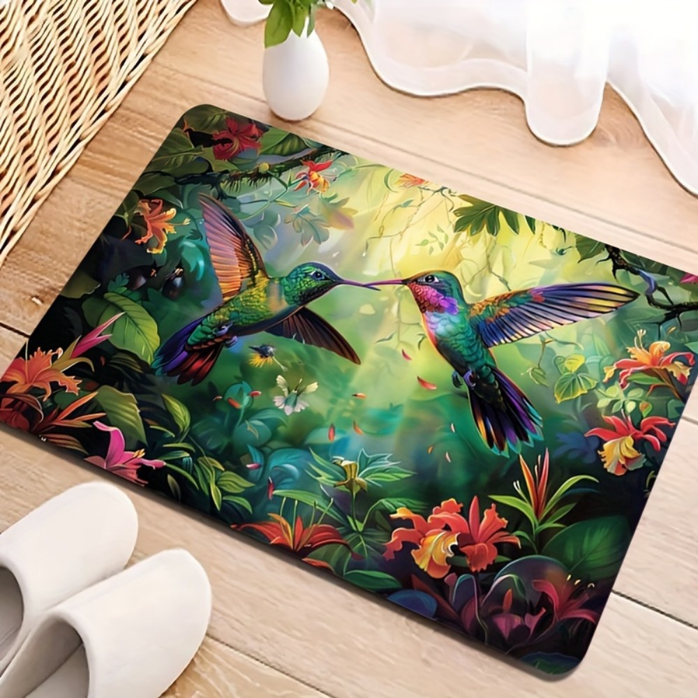 VIKAMA สปริง ฮัมมิ่งเบิร์ด พรม - Home Bathroom Door Design บทวิจารณ์และราคา