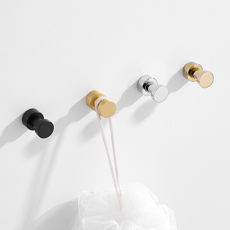2/3/4/5Pcs ทองเหลือง Robe Hook - Home Center Bathroom Accessories บทวิจารณ์และราคา